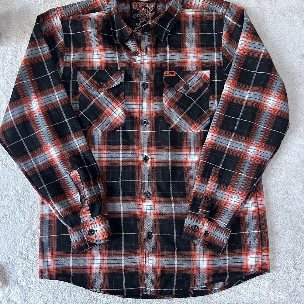 NWOT DIXXON Flannel x BUCKY LASEK Collab Limited Edition Flannel Men's Medium